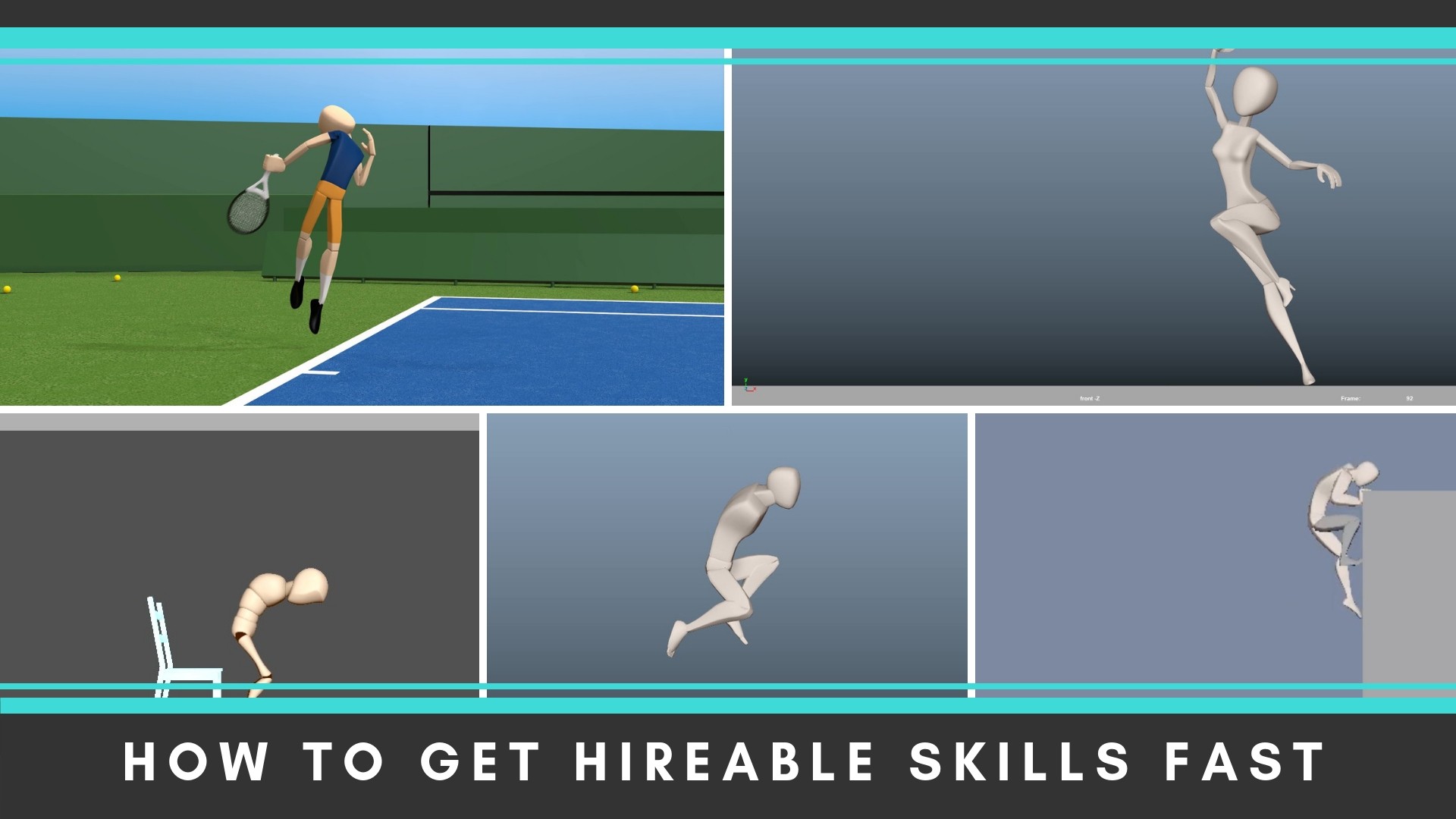 How to get hireable animation skills fast
