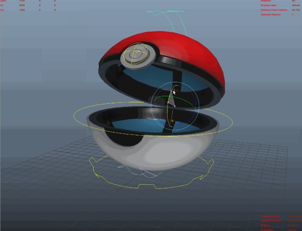 free-maya-rigs-pokeball