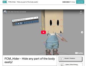 free maya script fcm hider